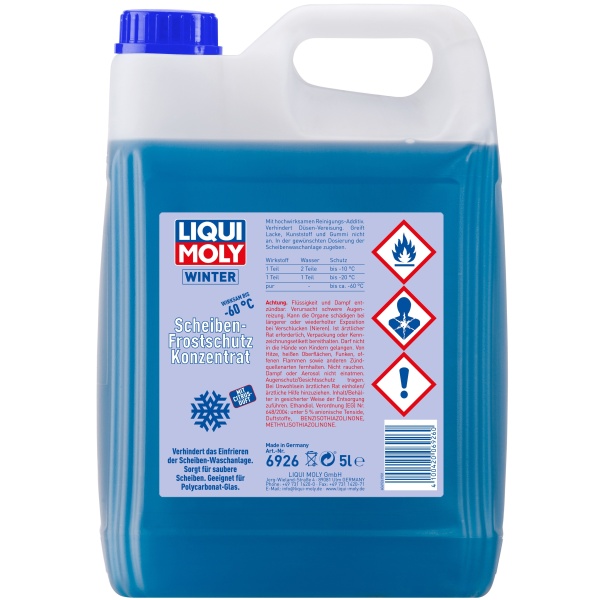 Liqui Moly Solutie Parbriz Concentrata Anti Inghet -60°C 5L 6926